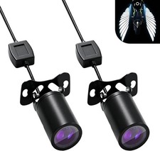 Motorcycle Projector Lights Angel Wing LED Underglow Kit Night Visibility