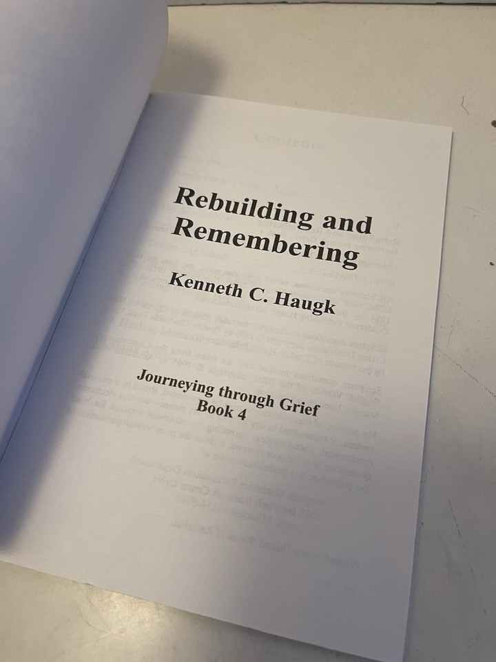 Journeying Through Grief Book Set Series 24 C Haugk Paperback