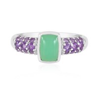 Cavill Chrysopras Ring 0,99Ct Silber 925 Rhodiniert Damen Schmuck