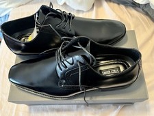 Stacy Adams Shoes Mens Size 12W Ardell Plain Toe Oxford Dress Black 20162-001