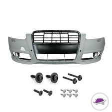 Audi A6 4F2 C6 Stoßstange vorne grundiert SRA/PDC 08-11 +MONTAGEKIT+5 J.GARANTIE