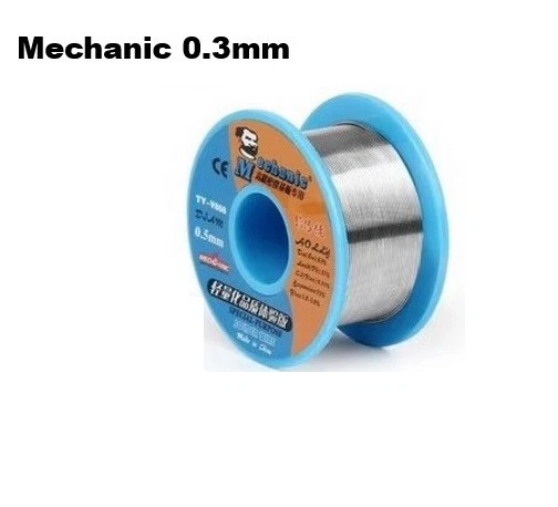 MECHANIC TY-V866 2UUL 183°C LOW-TEMP/MELT 0.3MM 40GRAM REEL SOLDERING WIRE