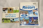 Wii Sports and Wii Sports Resort Bundle Game Sleeve Cases  Manuals & Flyers