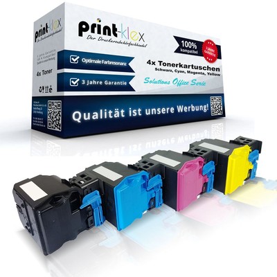 4x Extra XXL Toner für Konica Minolta Magicolor 4750 DN - Solutions Office Serie