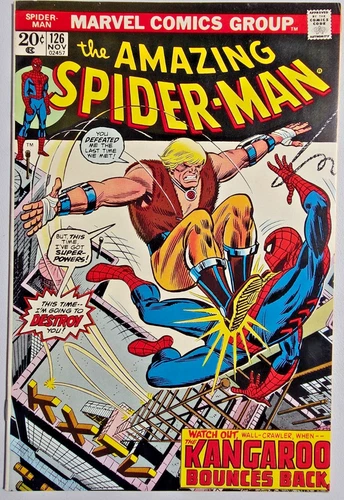 * (NM 9.4) Amazing SPIDER-MAN #126 KANGAROO! Harry Osborn becomes Green GOBLIN *