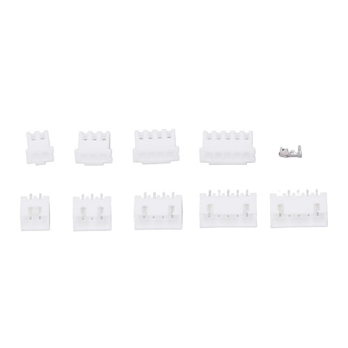 230Pcs JST Connector Kit Plastic Shell Brass Contact 2P 3P 4P 5P XH2.54mm. - Picture 8 of 24
