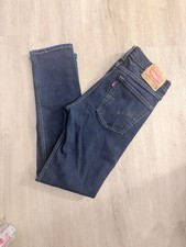 Levi's 510 Men's Dark Wash Jeans, Size 31x32, Blue Denim