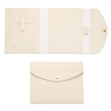 Planner Cover, Leather A5 Notebook Cover, White