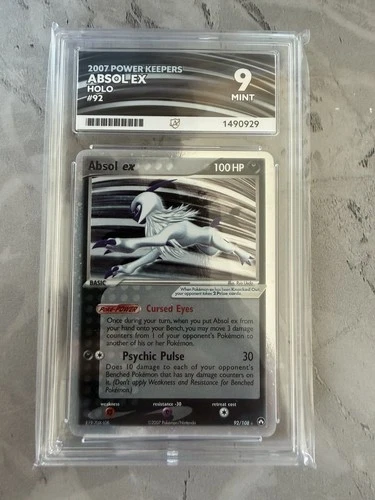 Pokemon Absol EX 92 ACE 9 Power Keepers