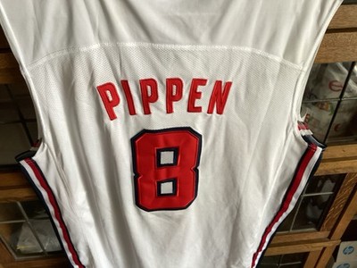 VTG Scottie Pippen #8 1992 Dream Team USA Basketball SEWN CD