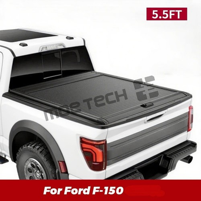 #ad #ad 5.5FT Truck Bed Cover Retractable Hard Tonneau Cover For Ford F 150 2009 2025 $509.99
