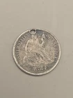1883 Seated Liberty Silver Dime 10c