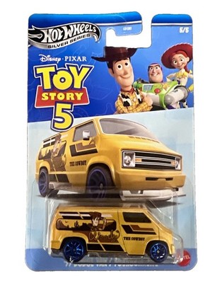 Hot Wheels Silver Series Toy Story 1977 Dodge Van 1:64 Yellow Chase