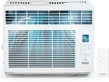 ROVSUN 5000 BTU Window Air Conditioner with Remote up to 150-Sq. Ft 115V AC Unit