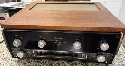 McIntosh MA6100 Integrated Amplifier 70w Clean Working 120V w/ Wood Case