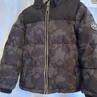 MEMBERS MARK Boys SZ 5 Puffer Jacket Black Warm Removable Hood Coat Fleece — photo 1