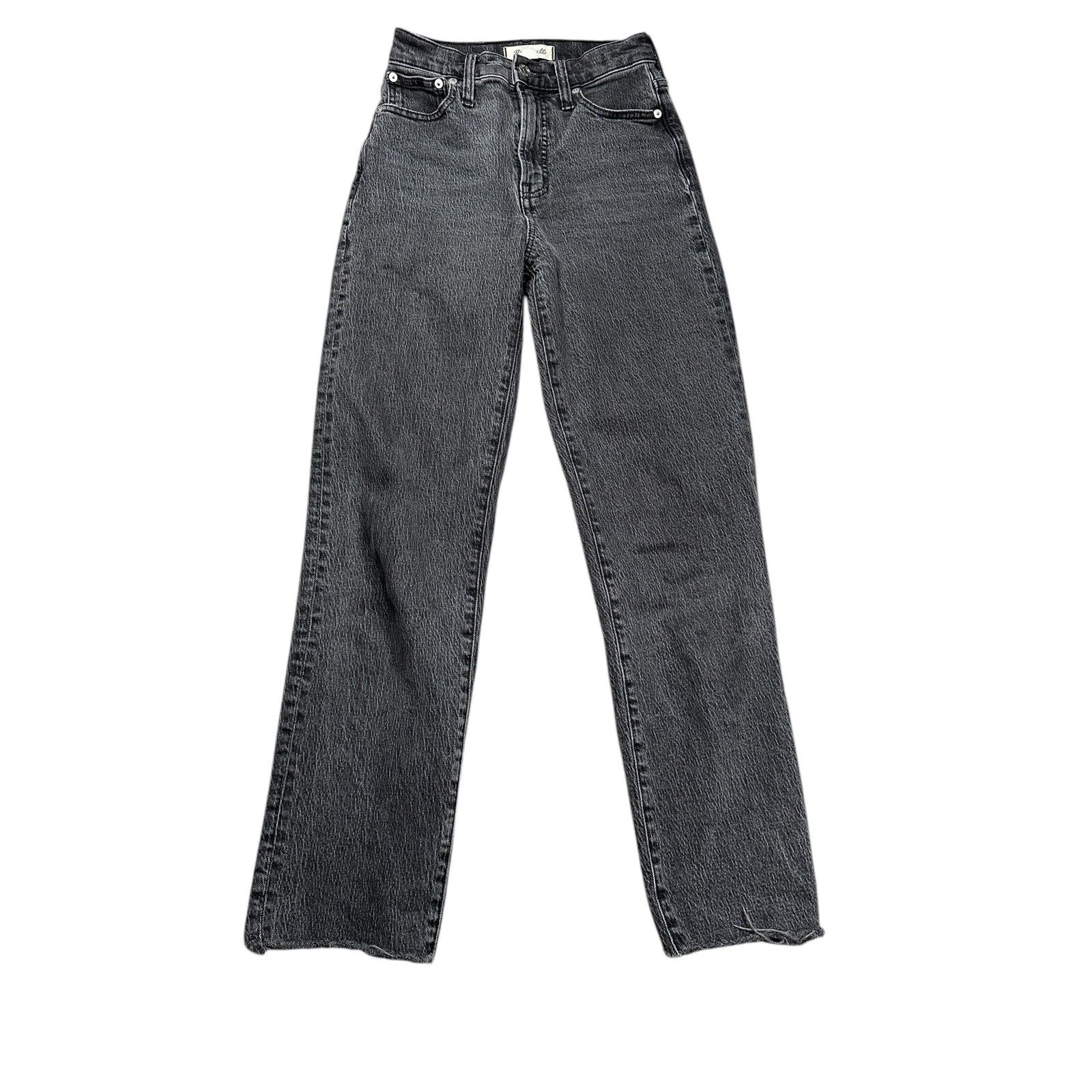 Madewell High Rise Vintage Jean in Lunar Wash Black Size 23x28 Womens