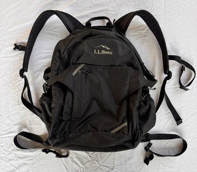 L.L.Bean Black Hiking Backpack Daypack (Approx. 30 35L)   Read