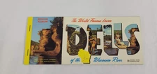 Vintage Lower Dells Of The Wisconsin River Postcard Album Of 20 Souvenir Book