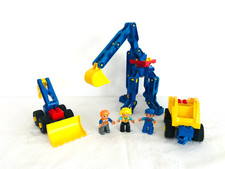 LEGO Duplo® Toolo Set 2950 Groß-Baustelle Drehkran Kipplaster Bagger Abschlepper