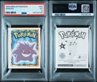 1999 MERLIN POKEMON #187 GENGAR PSA 7