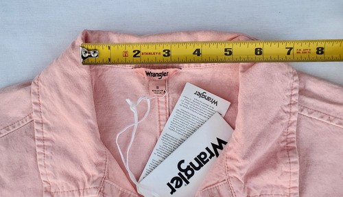 Wrangler x Casey Jones Pink Denim Coverall One-Piece Jumpsuit Sz S (New w/ Tags) - Picture 14 of 22
