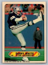 1983 Topps #32 Danny White Stickers