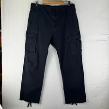 Nike SB Skateboarding Black Drawcord Hem Ripstop Cargo Pants Men’s Size 36