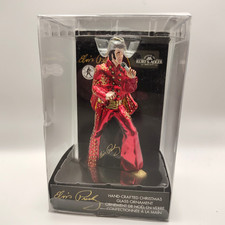Elvis Presley Christmas Ornament Kurt Adler Red Suit 2010 In Original Package