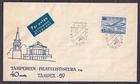 w2516/ Finland Airplane Overprint FDC Cover 1959