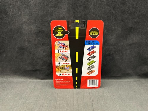 Luki Labs Flat 2 Fast Stunt Card Racers #62 with Launcher F2F-B62-02 - Picture 3 of 4