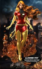 30CM tall X-men Phoenix 3D Print Model Unpainted Garage Kit Statue Figure