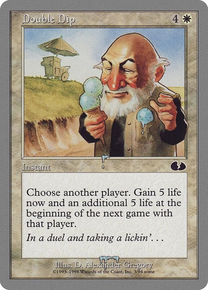 Double Dip 3 Common Unglued Magic: The Gathering Lightly Played
