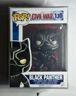Funko Pop! Black Panther 130 Captain America Civil War Marvel Vinyl New In Box