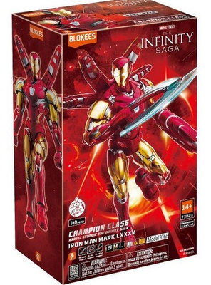 #ad #ad Blokees Marvel Infinity SAGA Champion Iron Man MK85 $24.99