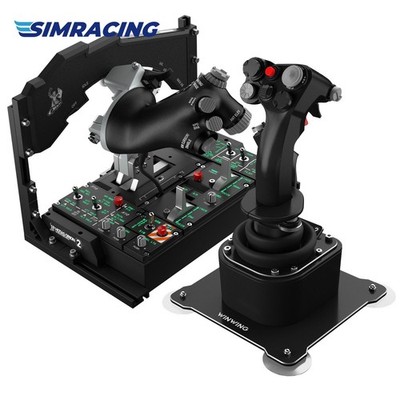 【美品】WINWING Orion2 HOTAS スティック・スロットル・ペダル WINWING Orion2 HOTAS16 Flight Simulator MFSSB Joystick Base 16EX