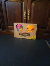 Zuru Fuggler Funny Ugly Monster Plush Doll 2 Pack Multicolor Rianbow/ Orange