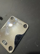 2001  Fender American USA Vintage 62 Stratocaster AVRI RI Neck Plate Neckplate