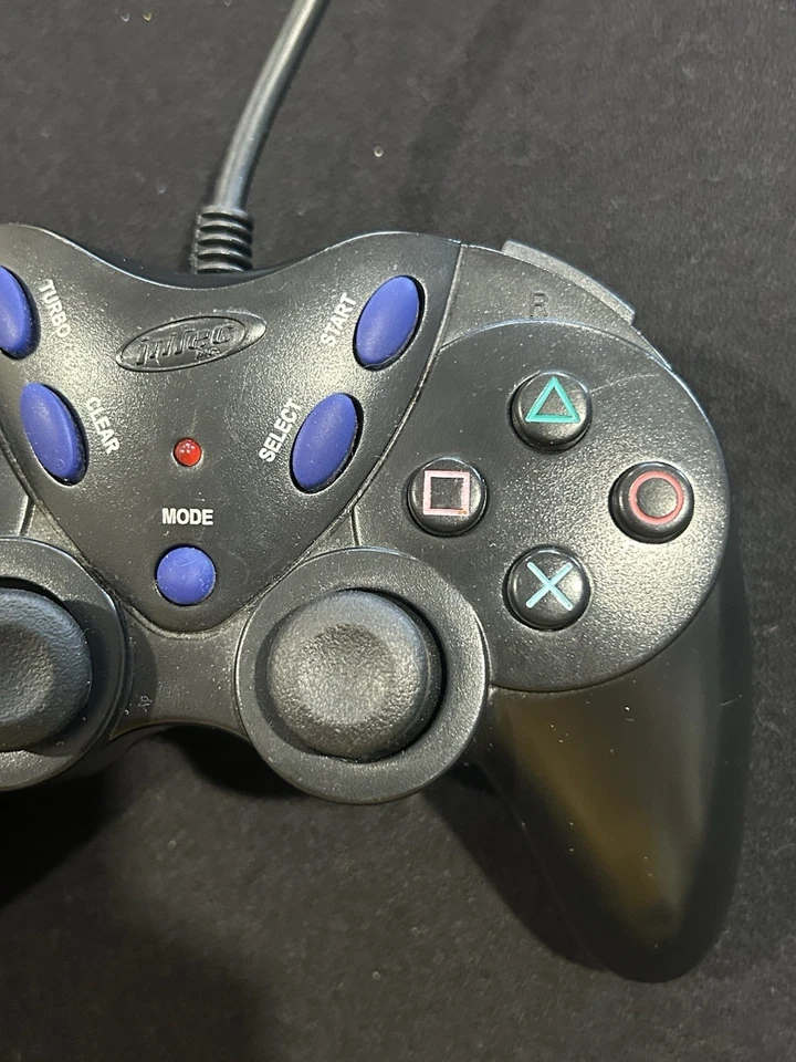 Intec Turbo Shock 2 Wired Controller for PlayStation 2 PS2 - Black - Image 3 of 4