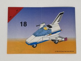 1999 LEGO Town: Space Port Jet (6465) Manual Only (No lego)