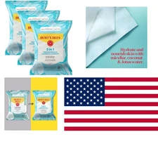 Coconut & Lotus Micellar Face Wipes - 90 Eco-Friendly Towelettes for All Skin