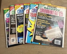 Compute!'s Gazette Magazine 6 Issue Lot for Commodore Users Jan -June 1990