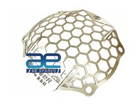 FüR Royal Enfield Meteor 350 Scheinwerfer Schutz Grill S Gec