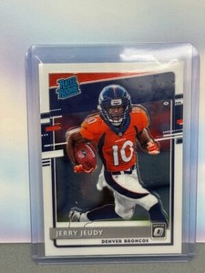 2020 Donruss Optic Football Jerry Jeudy RC #157 Denver Broncos Rated Rookie
