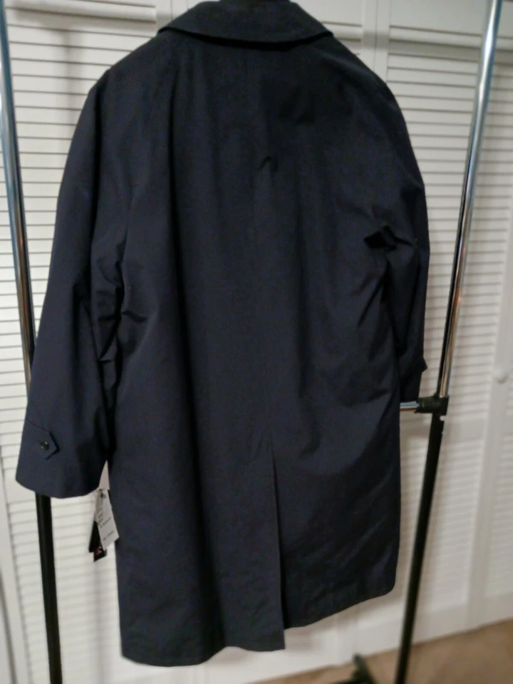 Trench Coat, Anchor Uniform 260MT Single Breasted, Thinsulate, Navy, Size 42 Rg - Image 3 of 4