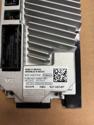 2021-2023 FORD Explorer Info Control Module Sync 4 APIM 12
