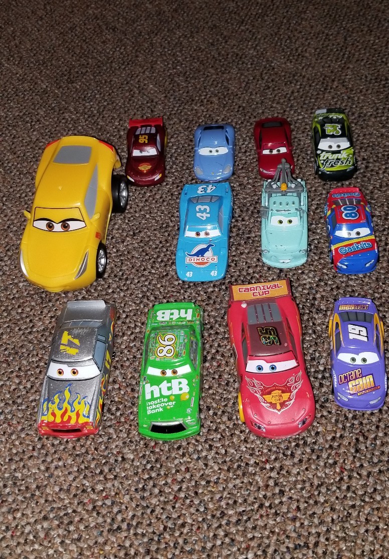 Cars Movie Lot Of 12 Die Cast Cars eBay