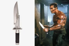 CUSTOM HANDMADE D2 STEEL COMMANDO BOWIE HUNTING KNIFE WITH LEATHER SHEATH