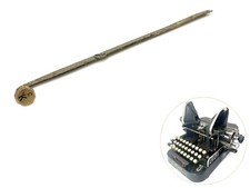 Original K Key for Oliver No.3 Typewriter Antique Part No.4 Keytop Keyboard thumbnail