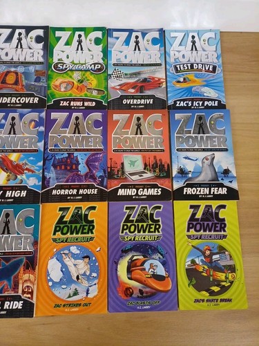 16 Zac Power Books Bundle by H.I. Larry Action Adventure Spy Missions Paperback - Picture 4 of 4
